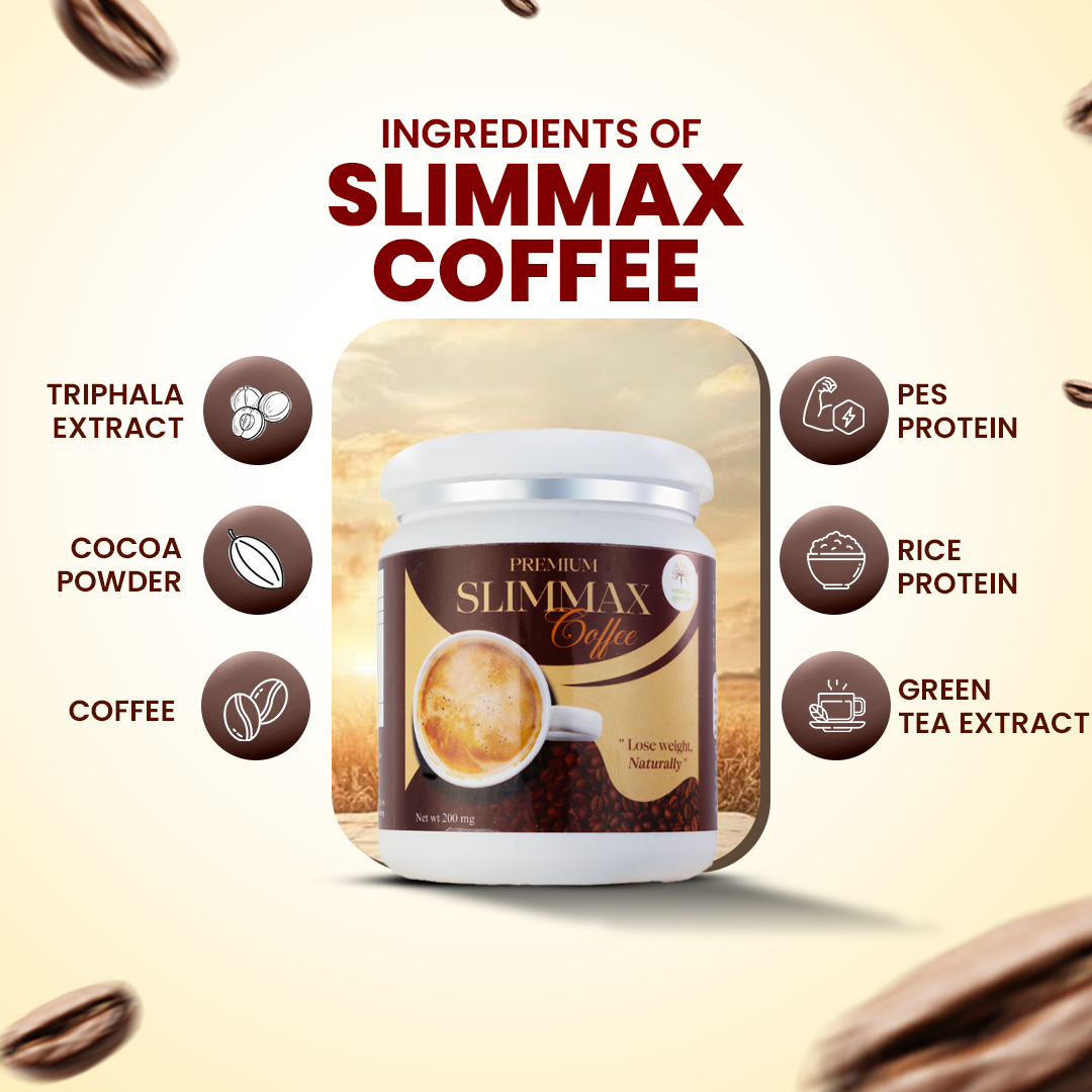 Slimmax Coffee – 30-Day Weight Loss Blend with Ayurvedic Superfoods